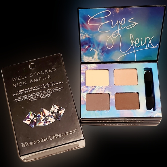 NWT WELL STACKED BY MEASURABLE DIFFERENCE MINERAL FULL FACE MAKEUP PALETTE! - Picture 5 of 10